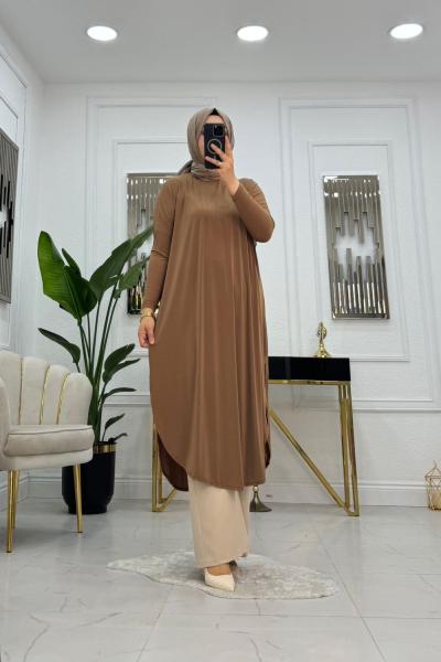 Hera Taba - Ayrobin Pantolon Bej  Kombine indirim !