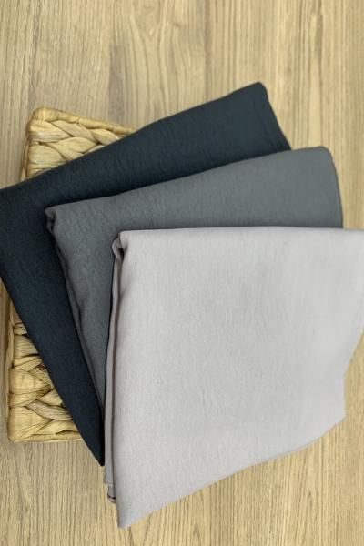 3’Lü Jazz Şal- Füme- Antrasit- Açık Gri