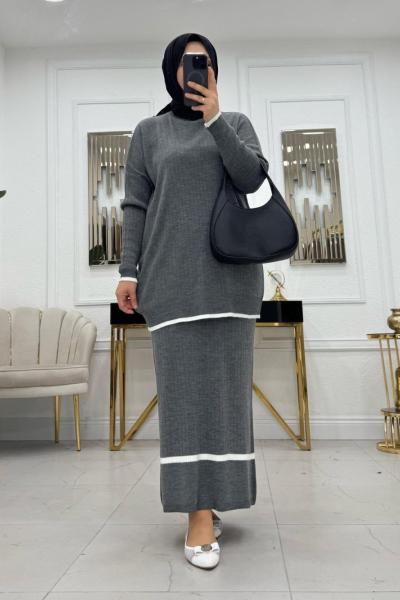 İlayda Triko Takım - Antrasit