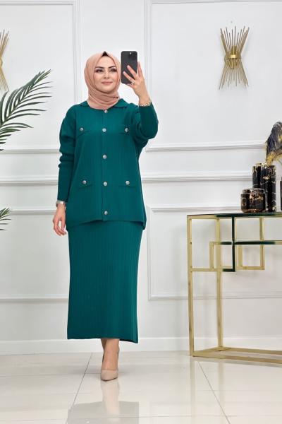 Aybüke Triko Takım - Zümrüt