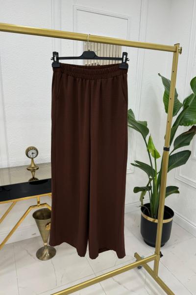 Ayrobin Pantolon - Acı Kahve