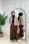 Baggy Pantolon - Acı Kahve