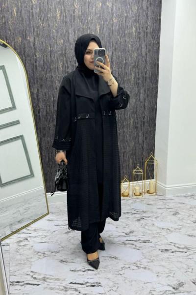 Bahar Üçlü Takım - Siyah