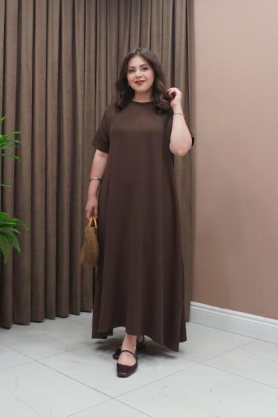 Basic Adel Elbise - Acı Kahve
