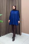 Basic Triko Tunik - Lacivert