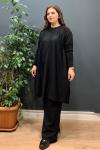 Basic Triko Tunik - Siyah