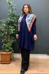 Basic Triko Tunik - Lacivert