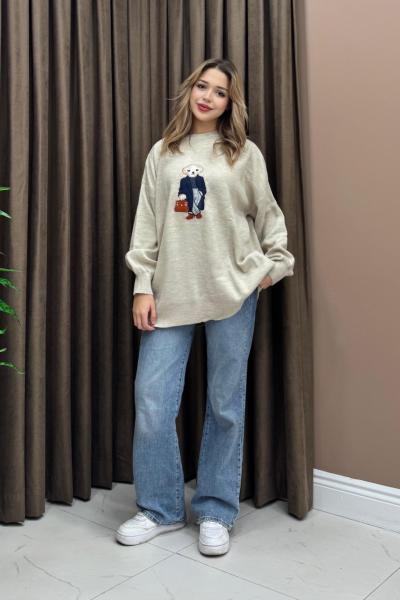 Bear Tunik / Kazak - Bej