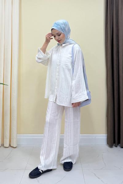 Bloom Takım - Beyaz