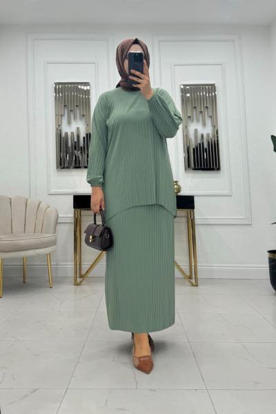 Derin Etekli Takım - Çağla Yeşili