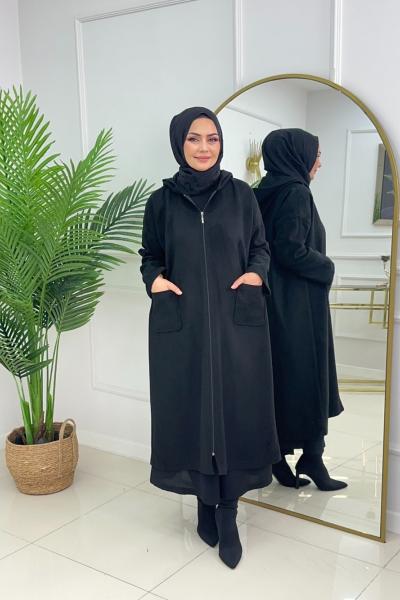 Deva Kaşe Kaban - Siyah