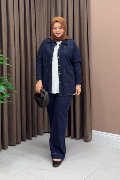 Dore Denim Takım - Lacivert