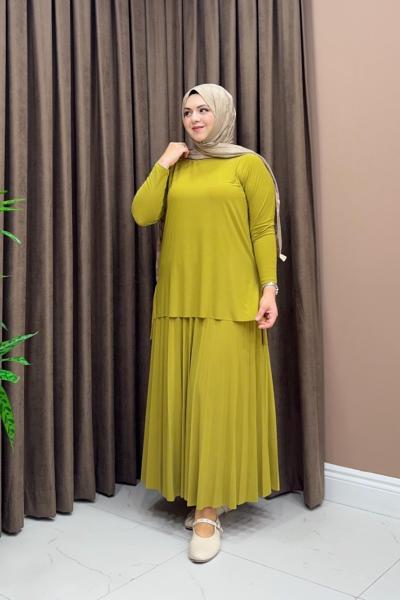 Efil Etekli Takım - Yağ Yeşili