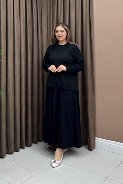 Eleni Etekli Takım - Siyah