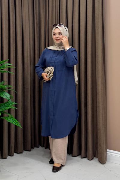 Else Tunik - İndigo