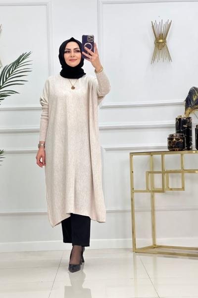 Evin Triko Tunik - Bej