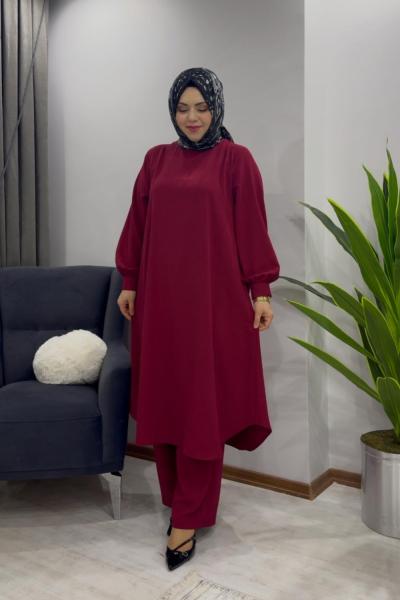 Fahrunisa Takım - Bordo