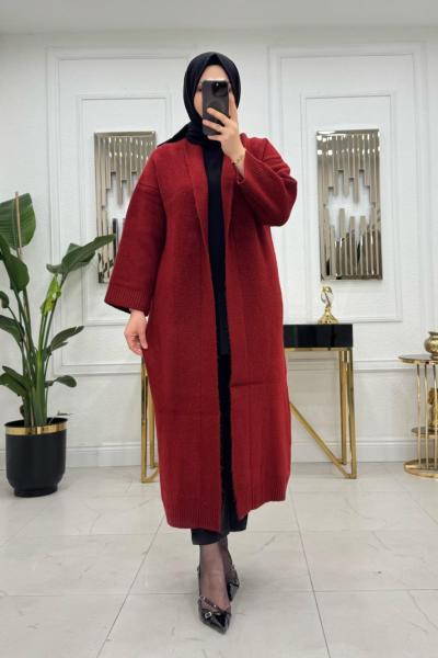 Firdevs Hırka - Bordo