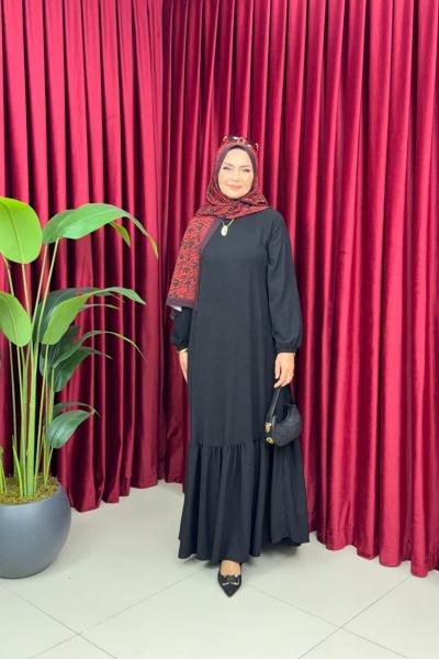 Hanzade Elbise - Siyah
