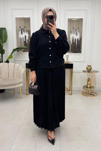 Helin Etekli Takım - Siyah