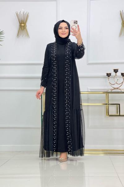 Hüma Abaya - Siyah