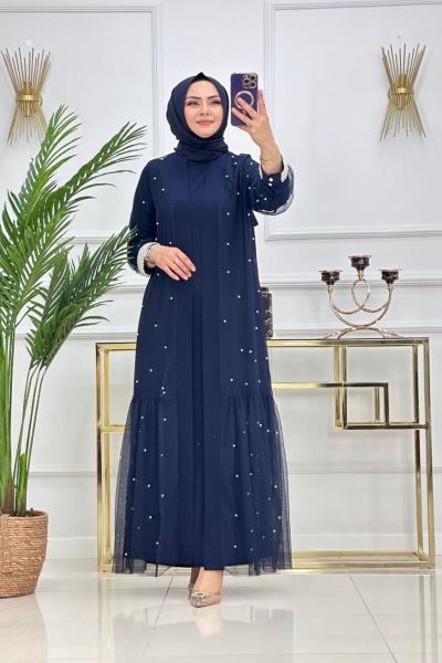 Irmak Abaya - Lacivert
