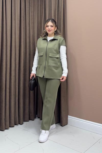 Jessica İkili Takım - Haki