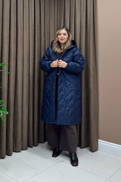 Kapitone Mont - Lacivert