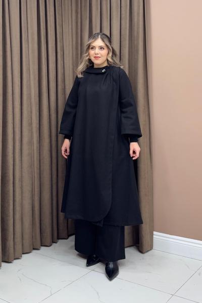 Kaşe Hürrem Kap - Siyah