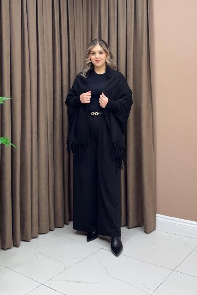 Kollu Panço - Siyah