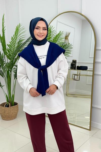 Liya Omuz Atkısı - Lacivert