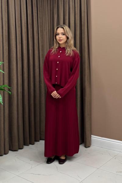 Meli Triko Takım - Bordo