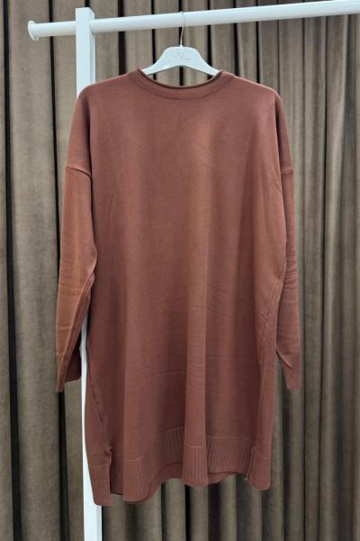 Merserize Tunik - Acı Kahve