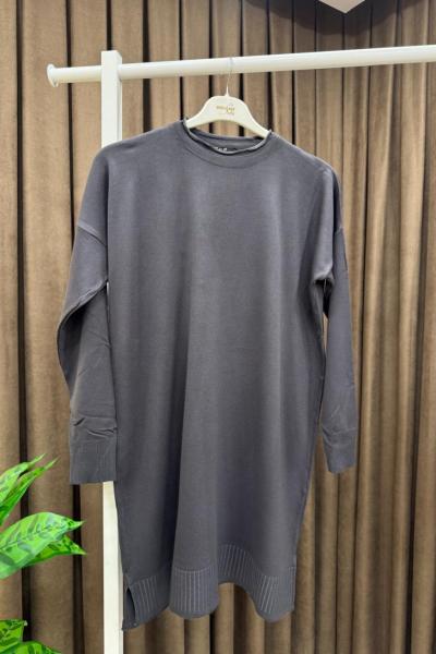 Merserize Tunik - Antrasit