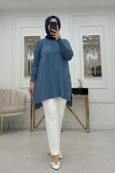 Merserize Kazak - İndigo