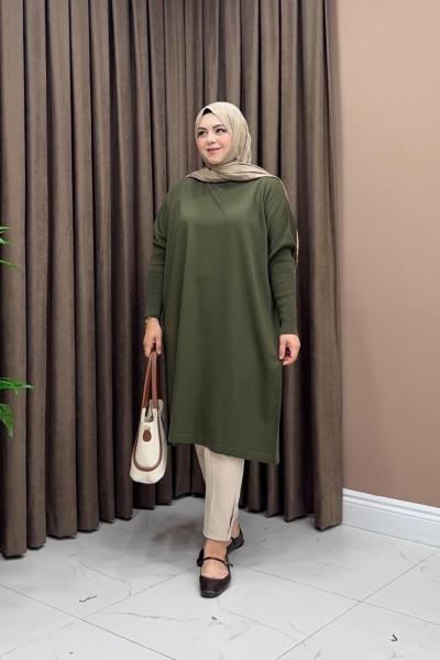 Mia Triko Tunik - Haki