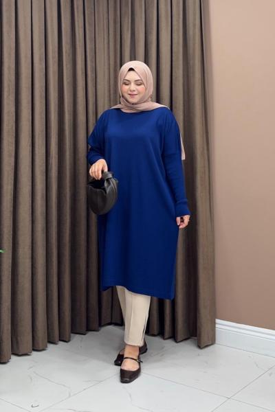 Mia Triko Tunik - Lacivert