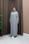 Mihra Elbise - Gri