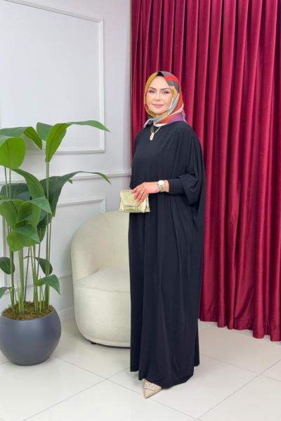Müjde Elbise - Siyah