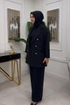 Oversize Ceket - Siyah