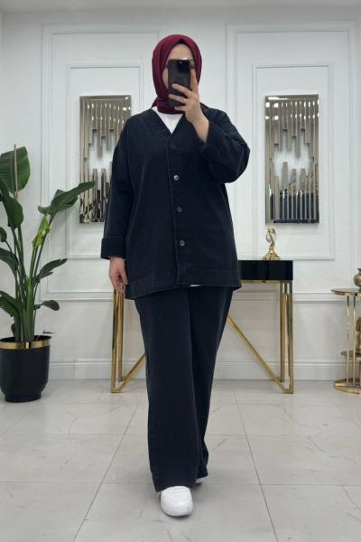 Öykü Kot Takım - Siyah