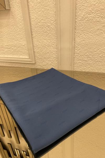 Pamuk Jakar Şal - İndigo Mavisi