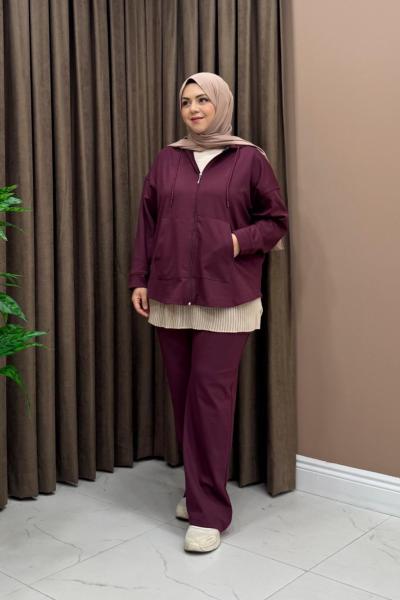 Relax Takım - Bordo