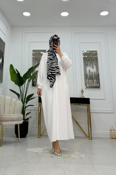 Reyyan Tunik / Elbise - Beyaz