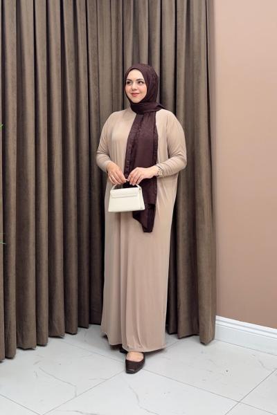 Rosa Elbise - Bej