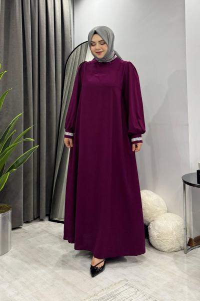 Selvi Abiye / Elbise - Mürdüm