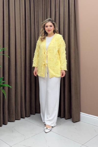 Shaggy Kimono - Sarı