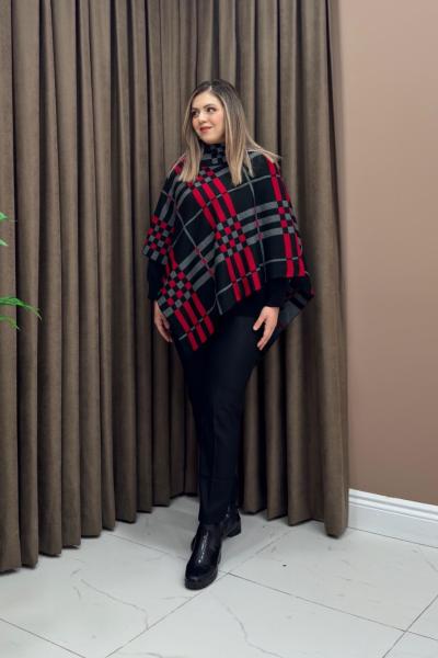 Simetrik panço - Kırmızı