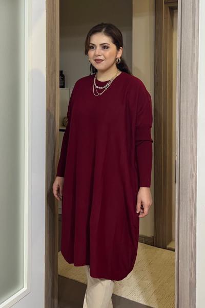 Sora Triko Tunik - Bordo