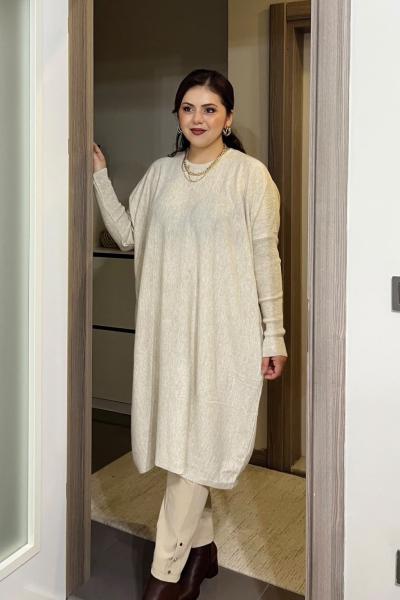 Sora Triko Tunik - Taş
